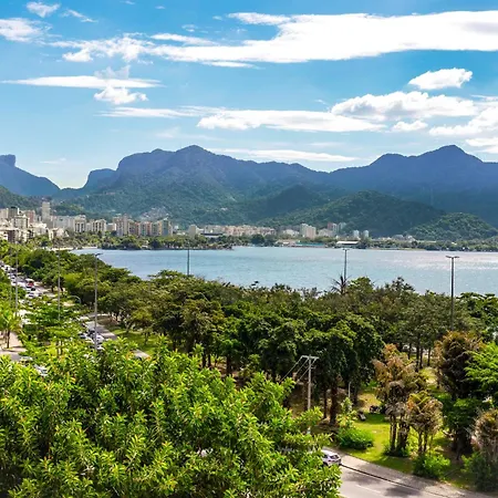 Unhotel - Home Office Loft Vista para Lagoa e Cristo Redentor-3